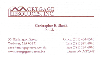 Mortgage Resources